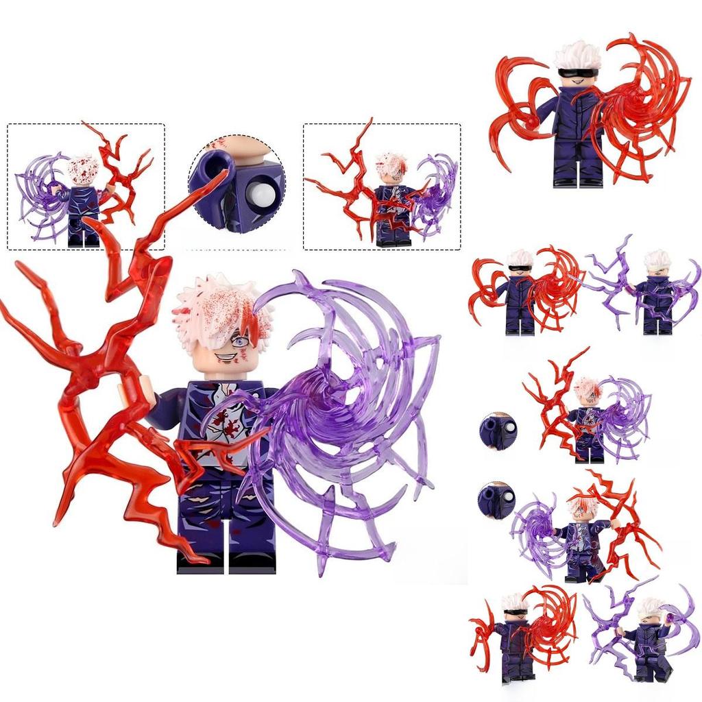 Jujutsu Kaisen Gojo Satoru Building Block Toy Set With Abs Plastic And Diy Assembly For Creative Play And Kids Fun