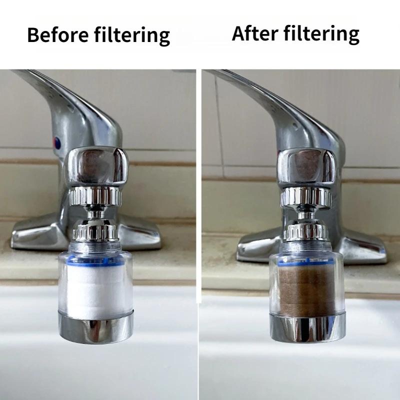 1PC Booster Faucet Water Filtration Cartridge Faucet Splash Shower Head Water Purifier Faucet Extension Extender Tap