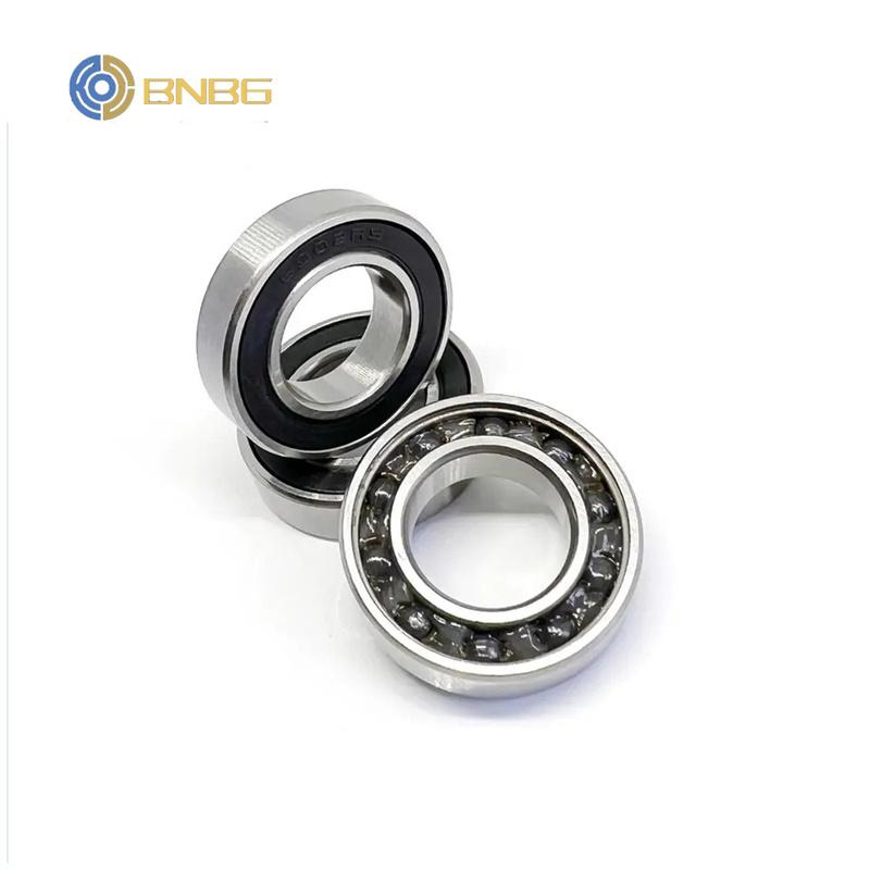 2Pcs S6803-2RS CB Stainless Steel Hybrid Ceramic Bearing 17x26x5 mm ABEC-9 6803RS Si3N4 Ball Bearing 6803