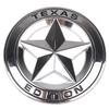 Metal Texas Edition Car Emblem Badge Sticker Decal for Ford Chevy Silver
