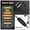 Luce per Acquario Illuminazione Aquascaping Serbatoio a Cascata Illuminazione a LED Serbatoio Antico Atmosfera Torce Serbatoio Spotlight a Fascio Regolabile