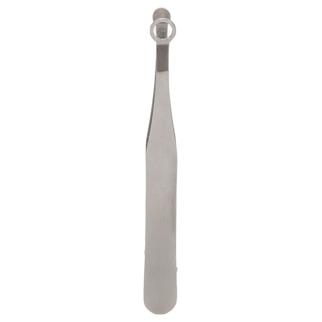 Nose Hair Trimming Tweezers Stainless Steel Friendly Round Tip Easy Cut Nose Hair Tweezers for Noses Sideburns Brow Body