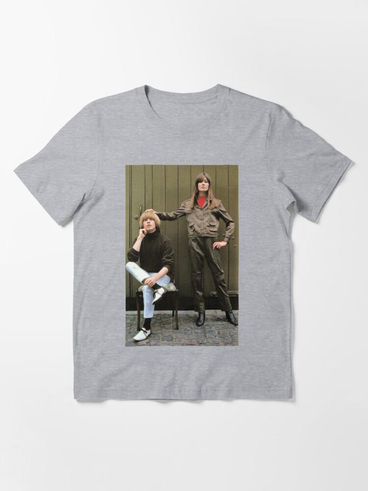 Françoise Hardy Brian Jones and Françoise Hardy Essential T-Shirt
