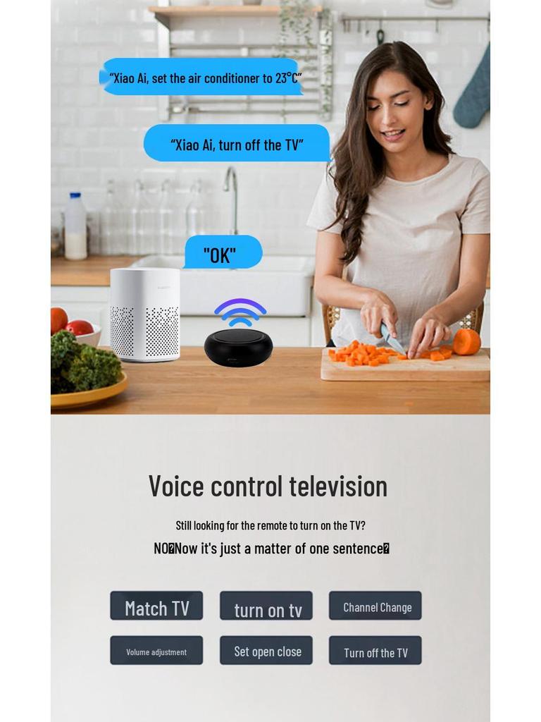 Tuya Smart WiFi Infrared Remote Controller with Mobile and Voice Control
