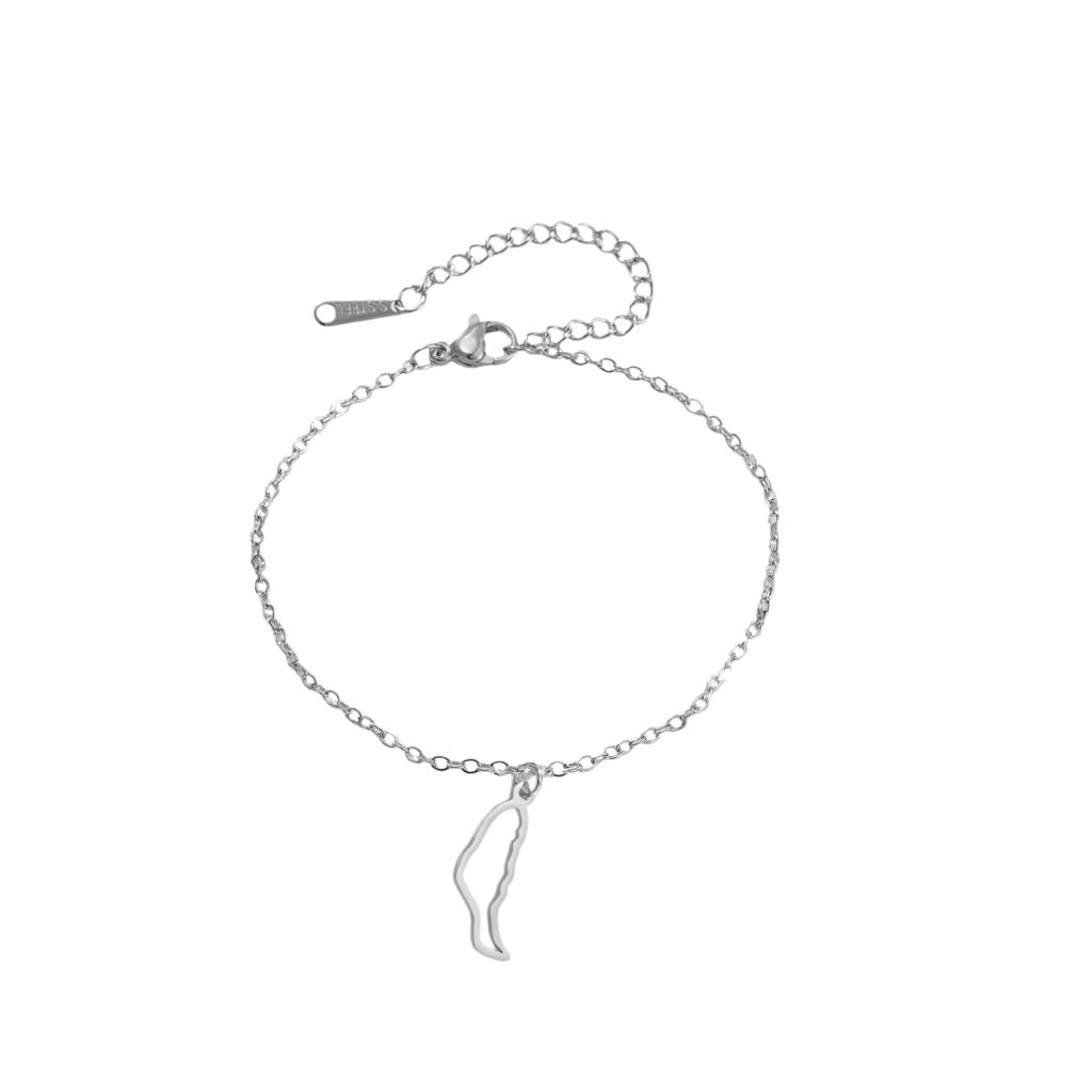 Stainless Steel Canary Islands Bracelet La Palma Ei Hierro La Gomera Tenerife Gran Canaria Fuerteventura Lanzarote Bracelet