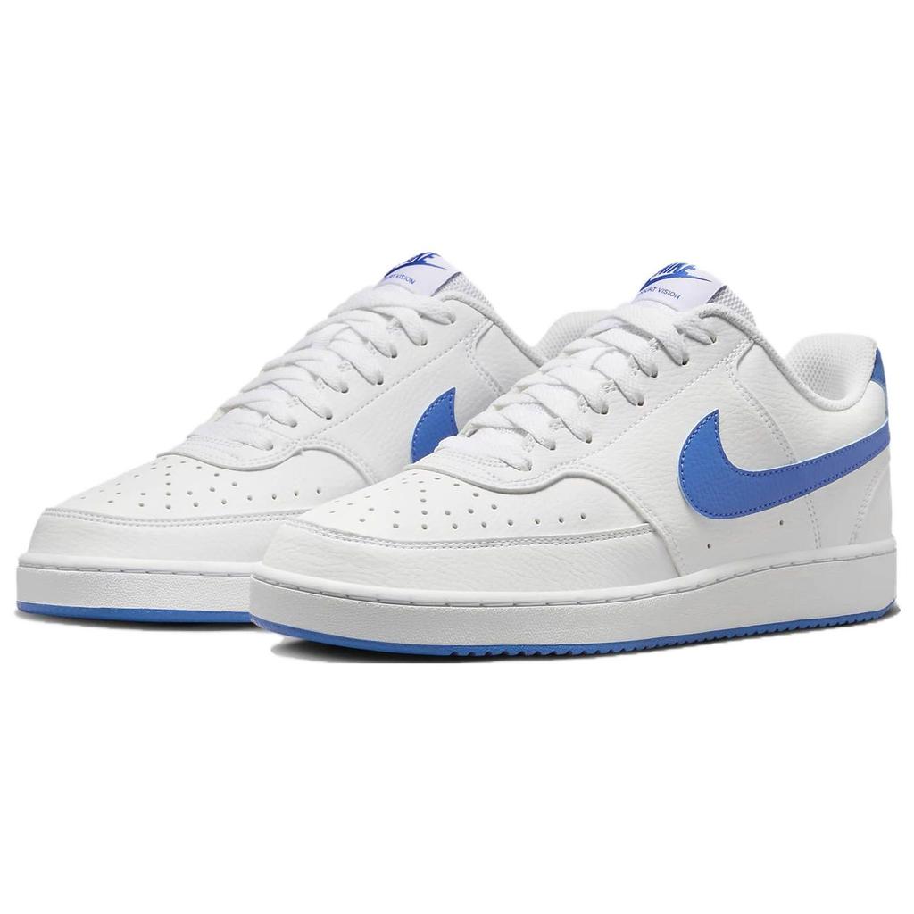 Nike Court Vision Low White Royal Blue Unisex Sneakers FZ0624-100