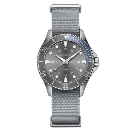 HAMILTON Khaki Scuba Quartz Watch, Men's, H82211981, Officially Guaranteed [Officially Imported]