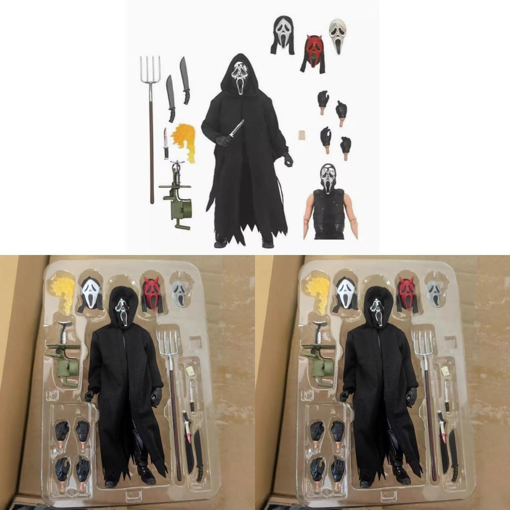 Scream PVC Actiefiguur Met Beweegbare Gewrichten Voor Verzamelaars