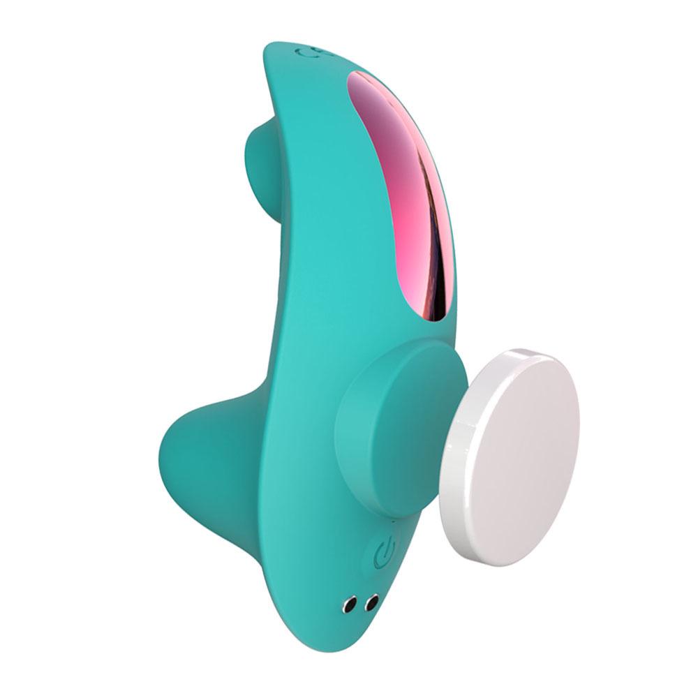Compact Magnetic Wearable Vibrator with Remote Control for Women - Discreet Adult Pleasure Device
