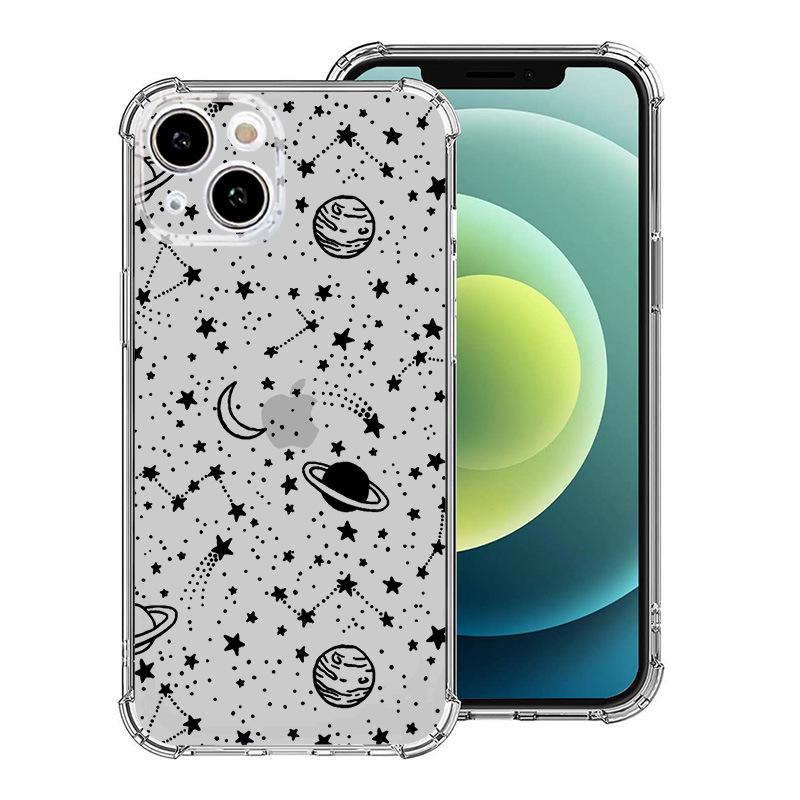 

Чехол Starry Sky Anti-Fall TPU для iPhone 16 Pro Max/iPhone 14 Защитный чехол 15 Pro Max