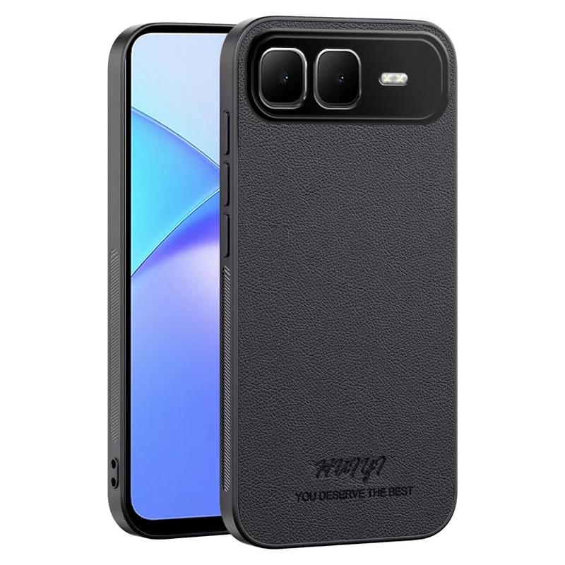 Luxury PU Leather Magnetic Case For Infinix Smart 10 Plus HOT 50 i Pro Plus Note 50 Pro Plus X S 5G Matte Protection Phone Cover