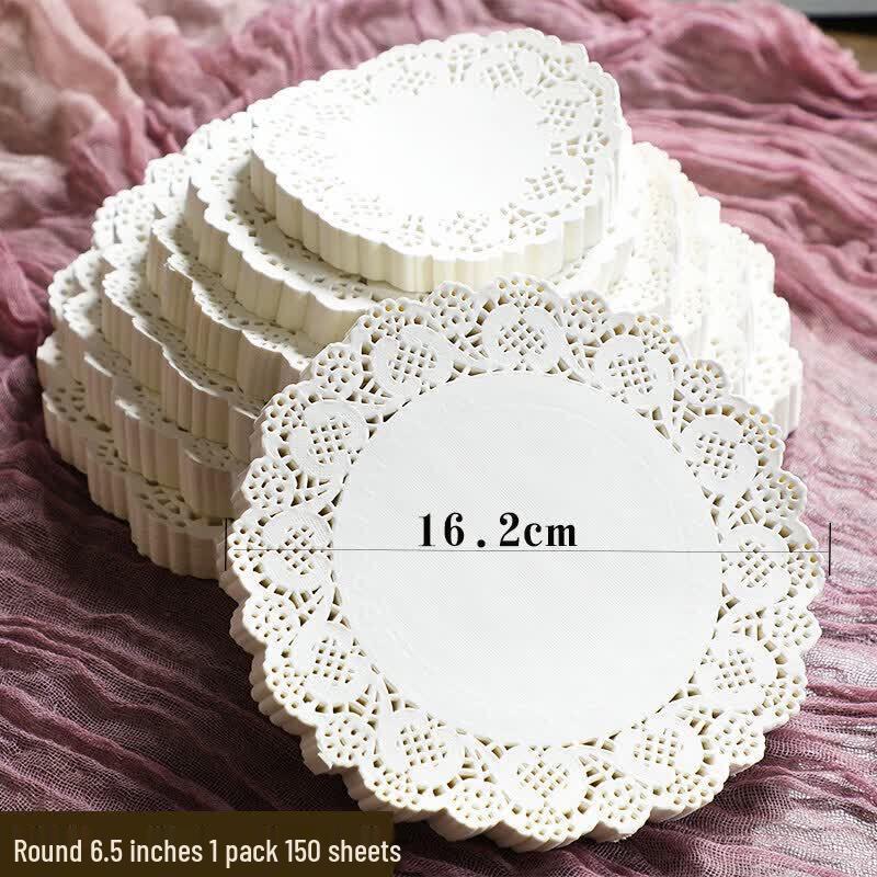 Qiwei Food Grade Oil Absorbing Lace Paper Mats