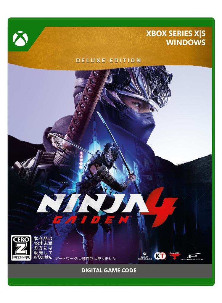 NINJA GAIDEN 4 Deluxe Edition Xbox Series X Ryu Skins Dark and Black Ryu Weapon Skin Yakumo Skins and Super Yakumo Weapon Set Bonus Ninja Additional