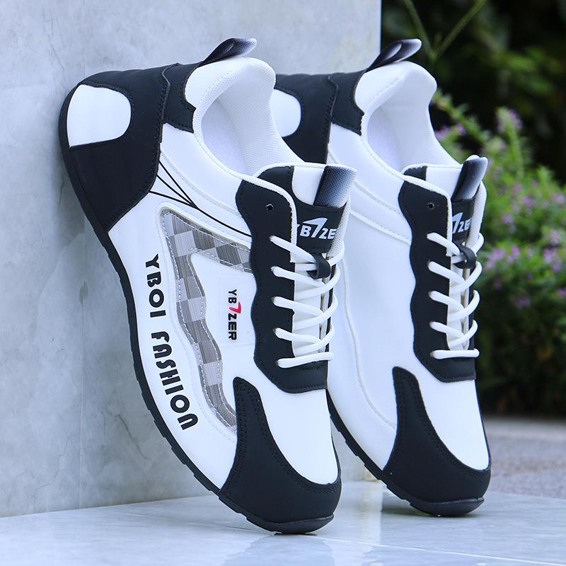 Men's Waterproof Leather Sneakers - Non-slip, Casual Autumn/Winter Travel Shoes 2024