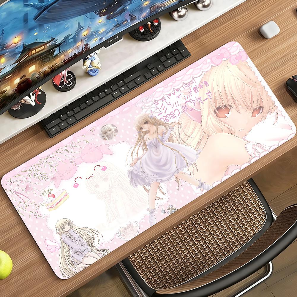 Anime C-Chobits Mouse Pad For Office Gaming And Keyboards Non-Slip Large Waterproof