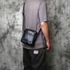 NZPJ Echte Leder Herren Umhängetasche Natürliches Oberleder Rindsleder Crossbody Tasche Lässiger Kleiner Rucksack Handy Tasche