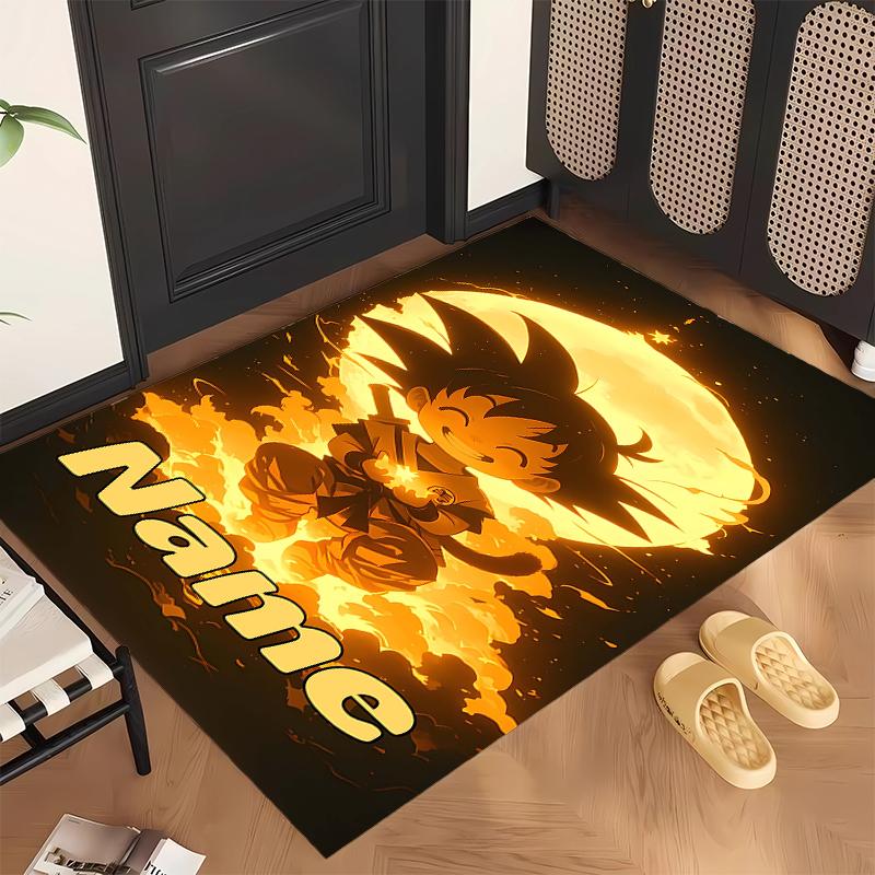 Dragon Ball (32) Personalized name Office Carpet Stylish Decor for Living Room Bedroom Kitchen