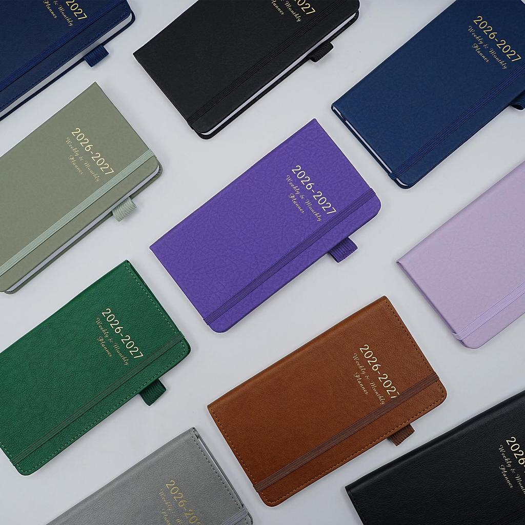 24K Mid-Year Weekly Planner 2026-2027: Cross-Border Schedule Book with Simple Band