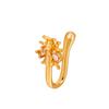 Non-perforated Adjustable U-shaped Nose Clip Star Love Insect Nose Ring Fashion Creative Nasal Ornament Jewelry Accessory