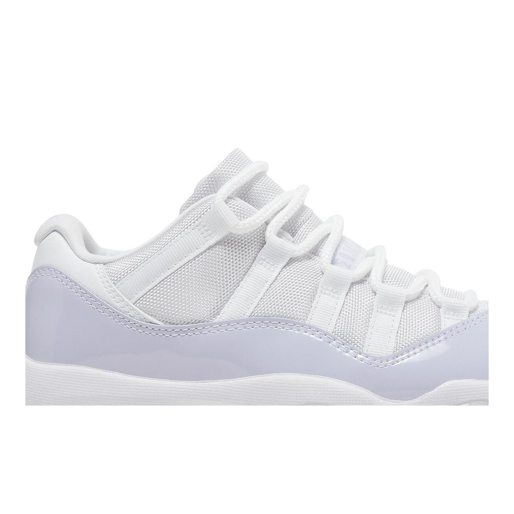 Womens Air Jordan 11 Retro Low 'Pure Violet' (women's sizes) White / Pure Violet / White Vintage Basketball Shoes AH7860 101