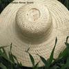 Outdoor Garden Shade Breathable Straw Hat Bamboo Shade Hat Summer Shade Hat Farmers Work Sun Hat