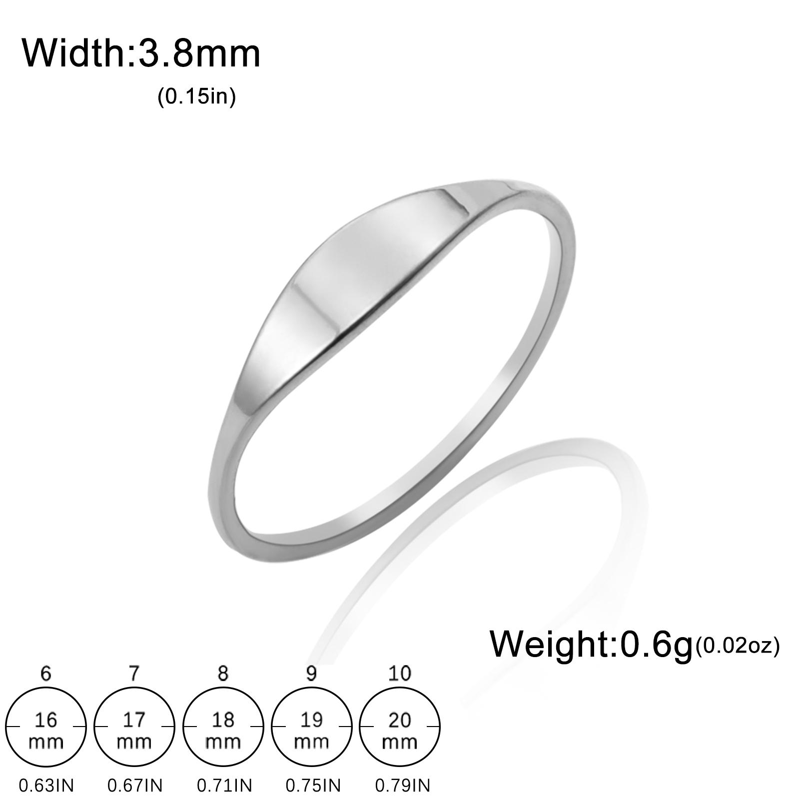 

Cazador Stainless Steel Minimalist Women s Ring Gold Color Finger Rings Simple Jewelry Party Birthday Gift Trend 2026 Wholesale 7