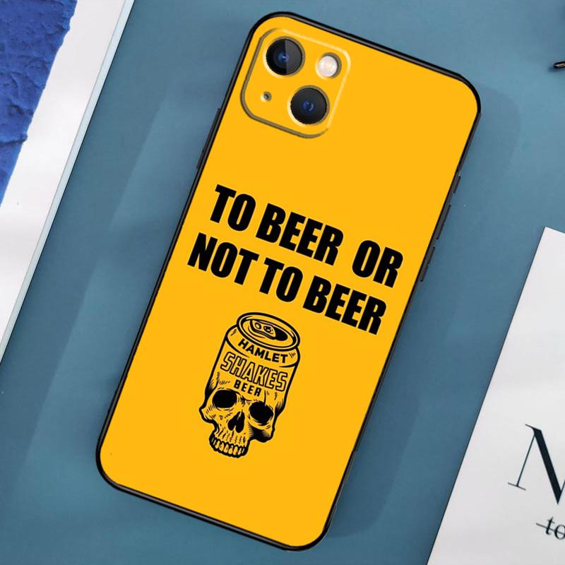 Beer Alcohol Phone Case For iPhone 15 14 Pro Max 11 13 12 Mini X XR XS Max SE 2020 7 8 Plus Cover Capa