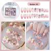 High-End Handmade Nail Art: Pure Desire Style Rhinestone Nail Stickers Collection.