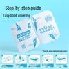 Deli Stationery Transparent Self-Adhesive Book Cover Film - Frosted, 25K/16K/A4 Sizes