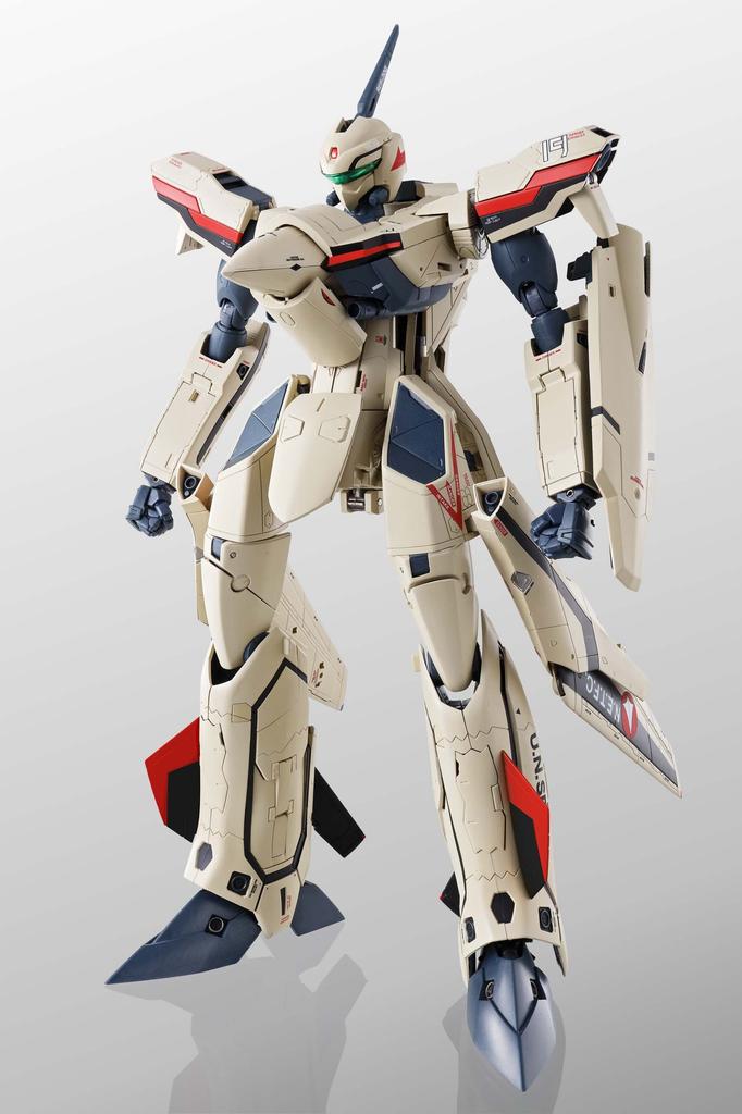 TAMASHII NATIONS DX Chogokin Macross Plus Full Set Approximately and Movable Figure YF-19 Pack, 250mm, Die-cast, ABS, PVC, Pre-painted