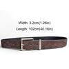 Luxury Design Suede Leather Belt Pin buckle Waistband Fashion Business Waist Belt  For Women