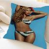 Retro B-Beyonce Singer Cushion Cover Decorative Pillow Sofa Home Decor Case Pillow Cases