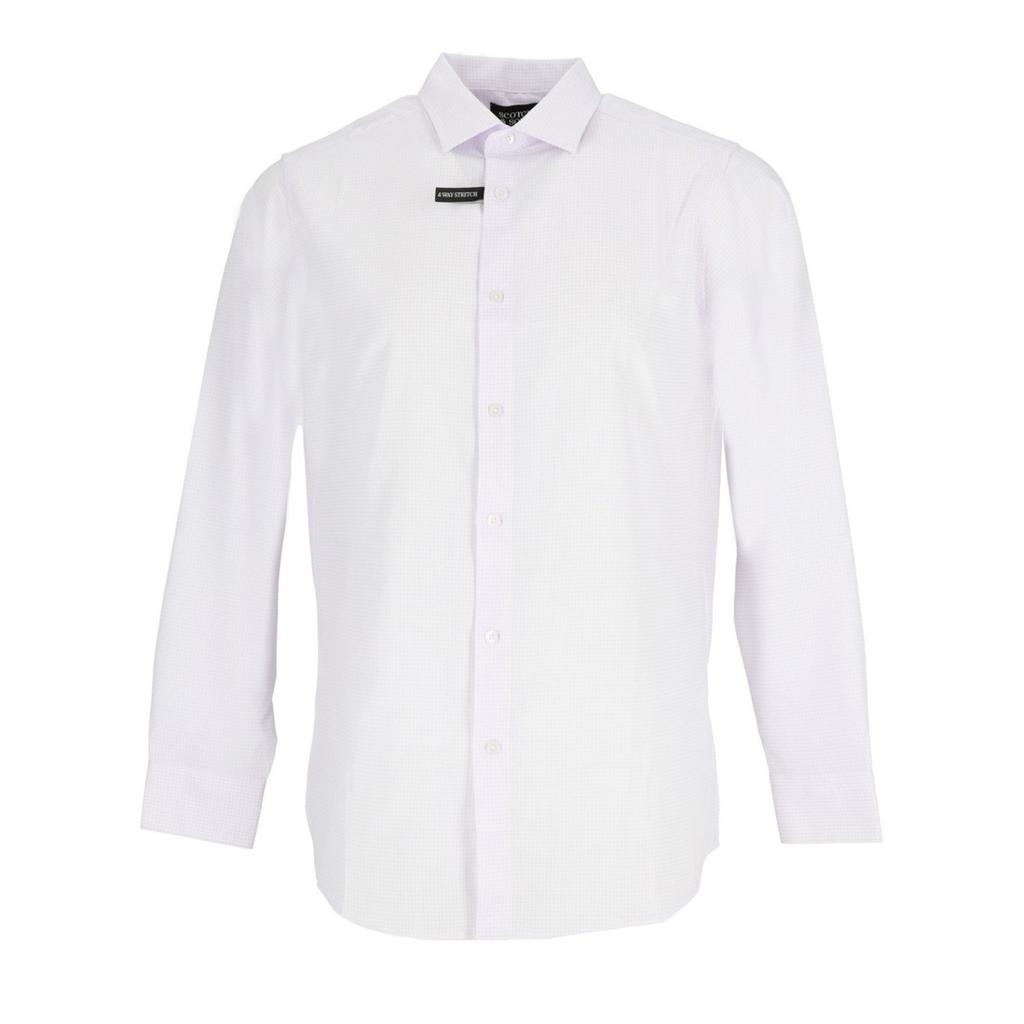 Scotch And Soda Mens Stripe Long-Sleeved Shirt