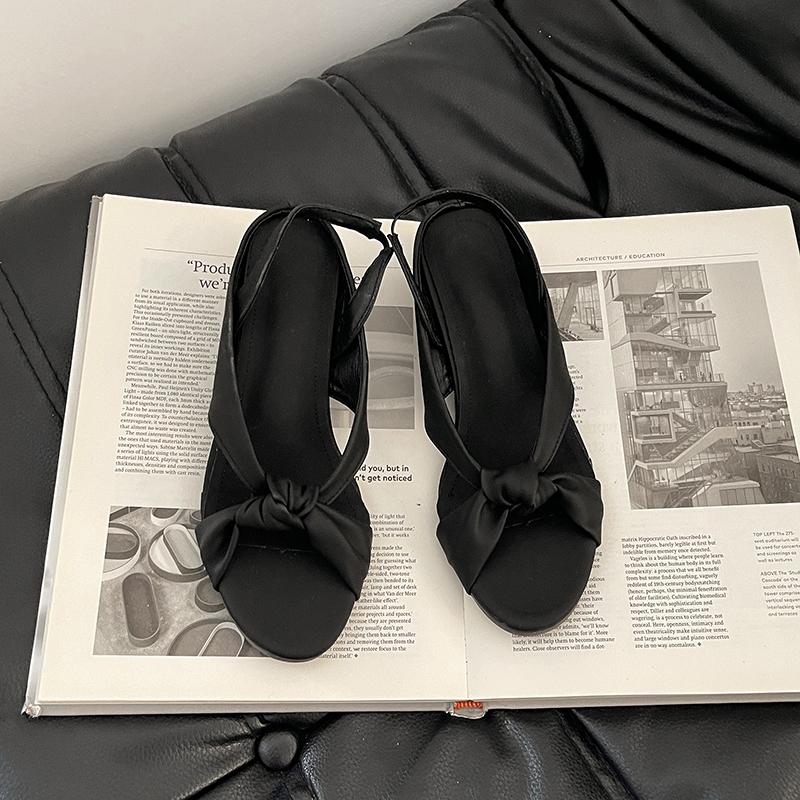 Retro Style Wedges Heel Women Sandals Fashion Slip On Open Toe Shoes Eelgant Dress Gladiator Sandalias Shoes