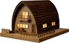 Woody Joe Akari No.3 Canadian House Wooden Model Assembly Kit (Building)