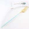 18pcs Colorful Cutlery Set Tableware Set Stainless Steel Dinner Knife Fork Spoon Matte Polishing Dinnerware Set