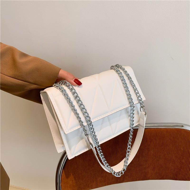 New Arrival Mini Shoulder Bag 2022 Fashion Korean Style Quilted Chain Embroidery Crossbody Bag