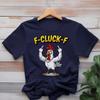 Man Clothing 100Cotton Normcore Tshirt F Caw F Chicken Print Y2K Retro Hipster Streetwear Fashion Women Oversized Casual Shirt