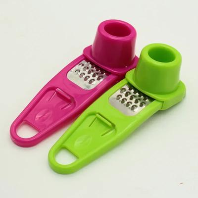 Outil de broyage multifonctionnel pour gingembre et ail, couleur bonbon, râpe, raboteuse, trancheuse, outil de cuisine, ustensile, accessoires de cuisine
