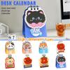 2026 Desk Calendar, Cute Shaped Desktop Calendar, Compact Decorative Calendar For Home Desk