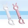 Cute Cartoon Multi Functional Can Opener Kitchen Tool for Beer Whiskey Bottle Caps Jar Lid Opener Stainless Steel PP Ergonomic