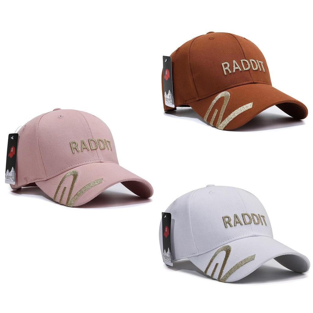 Letter Raddit Embroidery Baseball Cap Outdoor Sun Protection Hat Breathable