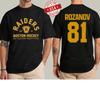 Ilya Rozanov #81 Tričko s vyhřívaným rivalstvím, Hudson Williams Connor Storrie Tričko