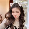 Small Size Plush Cat Ear Hair Clip Hollow Mini Cat Ear Hairgrip Ins Small Bear Ear Hair Claw Daily