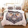 Animal Digital Printing Three-Piece Home Textile Bed Sheet Kit 3D Three-Dimensional 90G Grinding Four-Piece Set