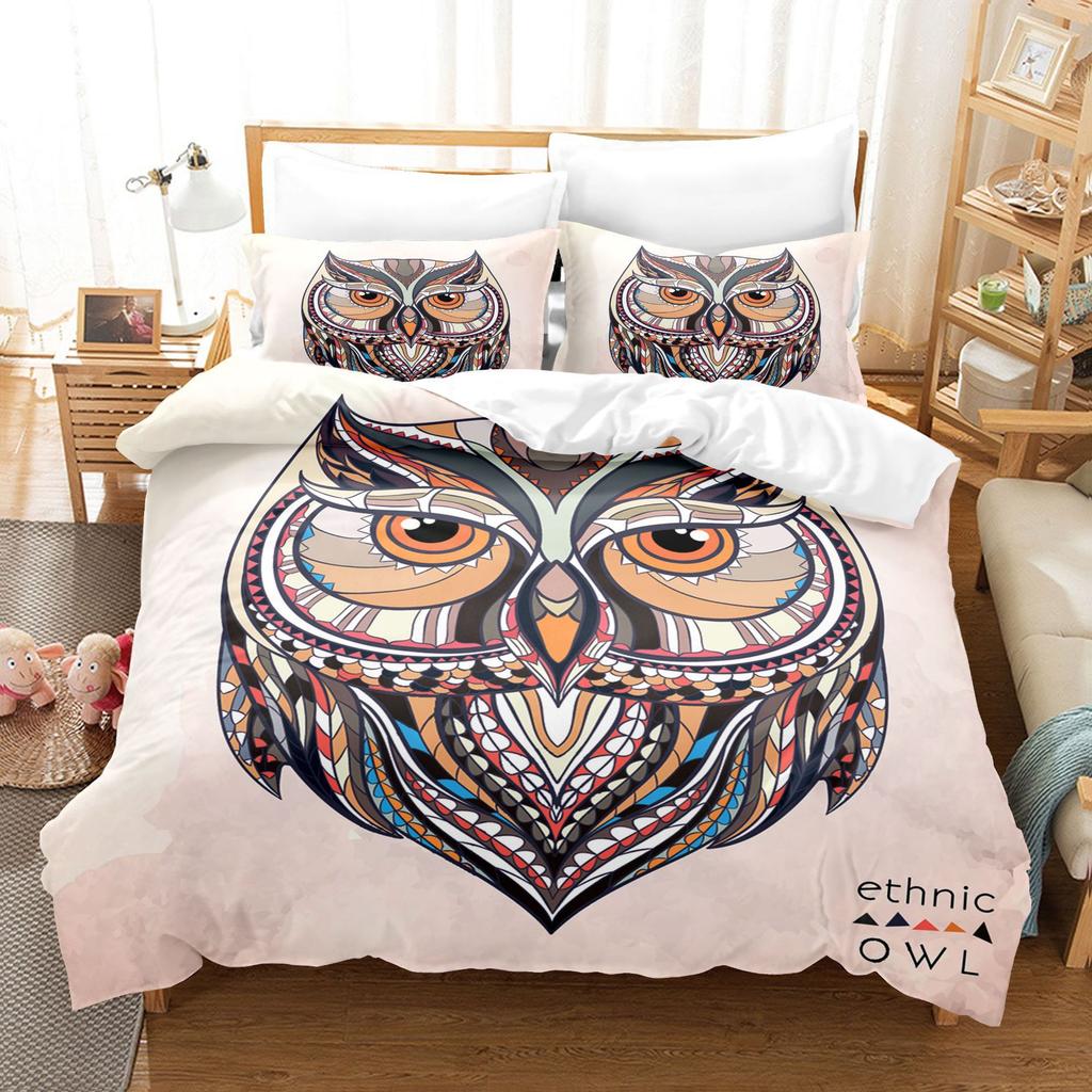 Animal Digital Printing Three-Piece Home Textile Bed Sheet Kit 3D Three-Dimensional 90G Grinding Four-Piece Set