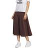 adidas Originals Simple Solid Color Casual Long Skirt Women KS5987