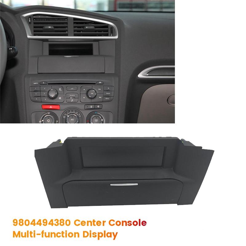 AM-9804494380 Center Console Display Screen For 301 2013- Citroen 2012-2016 Car Interior Multi-Function Display