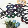 Painted Beauty Half Face Mask Retro Jazz Prince Mask Couple Masks Halloween Party Mask Prop Christmas Masquerade Party Gift