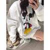Heavyweight 2024 Mickey Mouse Print Hoodie - 320g Cotton/420g Silver Fox Fleece